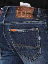 กางเกงยีนส์ผู้ชาย คอลเลคชั่น 101 ROPE DYE KNOX FIT เอวกลาง ทรงตรง สียีนส์กลาง