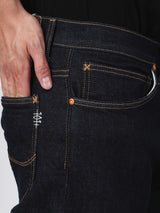 EDDIE FIT 101 COLLECTION MID RISE REGULAR MEN'S JEANS DARK INDIGO