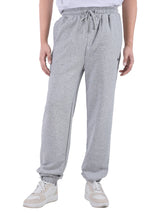 กางเกงขายาวผู้ชาย JOGGER FIT เอวกลาง จ็อกเกอร์ สีเทา