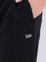 JOGGER FIT MID RISE MEN'S PANTS BLACK