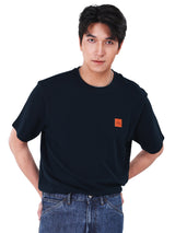 COMFORT FIT MEN'S SHORT SLEEVE T-SHIRT NAVY