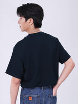 COMFORT FIT MEN'S SHORT SLEEVE T-SHIRT NAVY