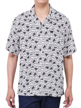 COMFORT FIT MEN'S SHORT SLEEVE SHIRT WHITE