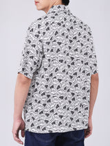 COMFORT FIT MEN'S SHORT SLEEVE SHIRT WHITE