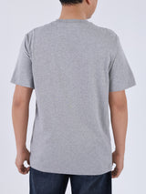 เสื้อยืดแขนสั้นผู้ชาย COMFORT FIT สีเทา