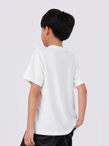 REGULAR FIT MINI ZOO COLLECTION BOY / GIRL'S SHORT SLEEVE T-SHIRT OFF-WHITE