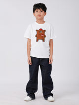 REGULAR FIT MINI ZOO COLLECTION BOY / GIRL'S SHORT SLEEVE T-SHIRT OFF-WHITE