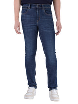 RAMONE FIT LOW RISE SLIM MEN'S JEANS MID INDIGO