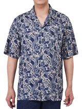เสื้อเชิ้ตแขนสั้นผู้ชาย COMFORT FIT สีเทา