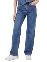 HANA FIT MID RISE REGULAR WOMEN'S JEANS MID INDIGO
