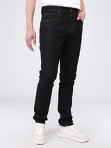 RAMONE FIT LOW RISE SLIM MEN'S JEANS BLACK
