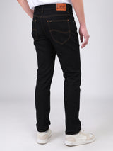 RAMONE FIT LOW RISE SLIM MEN'S JEANS BLACK