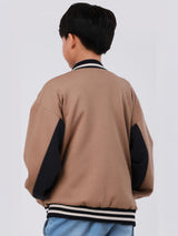 MINI ZOO COLLECTION BOY'S JACKET BROWN