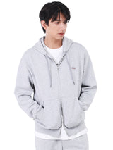 COMFORT FIT LEE BANGKOK COLLECTION MEN'S ZIP UP HOODIE GREY
