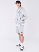 COMFORT FIT LEE BANGKOK COLLECTION MEN'S ZIP UP HOODIE GREY