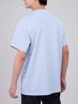 COMFORT FIT MEN'S SHORT SLEEVE T-SHIRT BLUE
