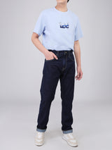COMFORT FIT MEN'S SHORT SLEEVE T-SHIRT BLUE