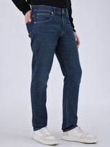 กางเกงยีนส์ผู้ชาย คอลเลคชั่น JADE FUSION EDDIE FIT เอวกลาง ทรงตรง สียีนส์เข้ม