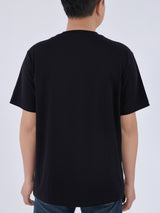 เสื้อยืดแขนสั้นผู้ชาย COMFORT FIT สีดำ