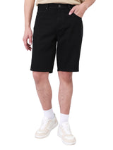 MEN'S DENIM SHORT BLACK