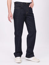 RETRO STRAIGHT FIT HIGH RISE COMFORT MEN'S JEANS DARK INDIGO