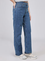 KARA FIT HIGH RISE COMFORT WOMEN'S JEANS MID INDIGO