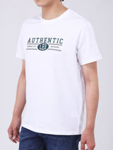 REGULAR FIT MEN'S SHORT SLEEVE T-SHIRT WHITE