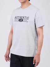 REGULAR FIT MEN'S SHORT SLEEVE T-SHIRT GREY