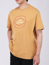 COMFORT FIT MEN'S SHORT SLEEVE T-SHIRT YELLOW