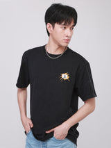 เสื้อยืดแขนสั้นผู้ชาย คอลเลคชั่น 101 COMFORT FIT สีดำ