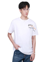 COMFORT FIT 101 COLLECTION MEN'S SHORT SLEEVE T-SHIRT OFF-WHITE