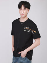 COMFORT FIT 101 COLLECTION MEN'S SHORT SLEEVE T-SHIRT BLACK