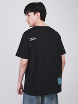 COMFORT FIT 101 COLLECTION MEN'S SHORT SLEEVE T-SHIRT BLACK