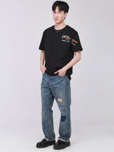 COMFORT FIT 101 COLLECTION MEN'S SHORT SLEEVE T-SHIRT BLACK
