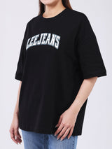 OVERSIZE FIT WOMEN'S SHORT SLEEVE T-SHIRT BLACK
