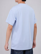 COMFORT FIT MEN'S SHORT SLEEVE T-SHIRT BLUE