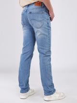 ZED FIT MID RISE SLIM MEN'S JEANS LIGHT INDIGO