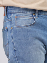 ZED FIT MID RISE SLIM MEN'S JEANS LIGHT INDIGO
