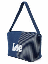กระเป๋าผู้หญิง CROSSBODY SADDLE BAG FIT สียีนส์กลาง