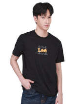 REGULAR FIT 101 COLLECTION MEN'S SHORT SLEEVE T-SHIRT BLACK