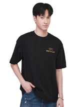 LOOSE FIT 101 COLLECTION MEN'S SHORT SLEEVE T-SHIRT BLACK