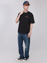LOOSE FIT 101 COLLECTION MEN'S SHORT SLEEVE T-SHIRT BLACK