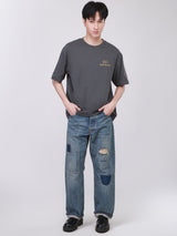 LOOSE FIT 101 COLLECTION MEN'S SHORT SLEEVE T-SHIRT GREY