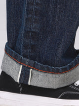 RETRO STRAIGHT FIT 101 COLLECTION HIGH RISE COMFORT MEN'S JEANS MID INDIGO