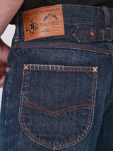 RETRO STRAIGHT FIT 101 COLLECTION HIGH RISE COMFORT MEN'S JEANS MID INDIGO
