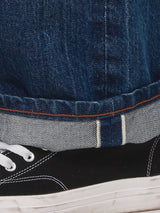RETRO STRAIGHT FIT 101 COLLECTION HIGH RISE COMFORT MEN'S JEANS MID INDIGO