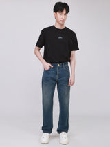 COMFORT FIT MEN'S SHORT SLEEVE T-SHIRT BLACK