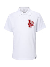 REGULAR FIT BOY'S SHORT SLEEVE POLO WHITE