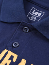 REGULAR FIT BOY'S SHORT SLEEVE POLO NAVY