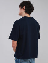 BOXY FIT NEW MARKET COLLECTION MEN'S SHORT SLEEVE T-SHIRT NAVY